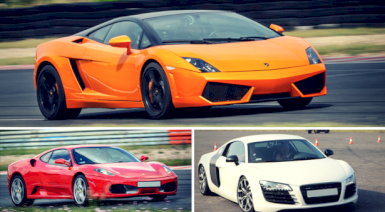 Pojedynek Lamborghini vs. Ferrari F430 vs. Audi R8 - Wiele torów (1 okrążenie, Devil Cars)