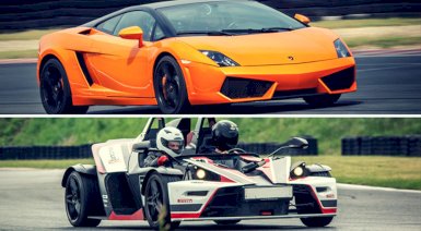 Pojedynek Lamborghini vs. KTM X-Bow - Wiele torów (po 2 okrążenia, AUTOPREZENT)