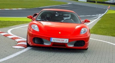 Jazda Ferrari F430 - 3 okrążenia - Wrocław (Tor Krzywa, AUTOPREZENT)