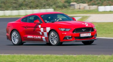Jazda Fordem Mustangiem - 1 okrążenie - Gdańsk (Tor Pszczółki, DEVIL-CARS)
