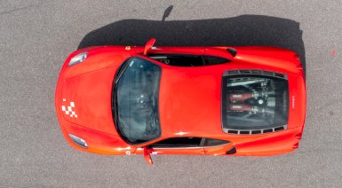 Jazda Ferrari F430 - 2 okrążenia - Wrocław (Tor Krzywa, DEVIL-CARS)