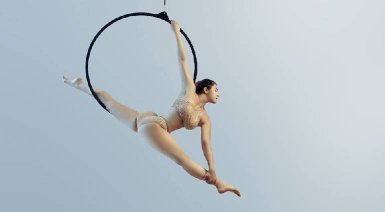 Akrobatyka dla dzieci - Gdańsk (Aerial Hoop, w grupie, 1 zajęcia)