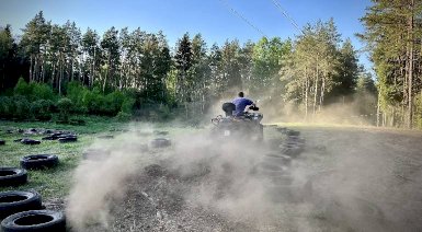 Jazda quadem dla dwojga - Olsztyn (1 godzina)