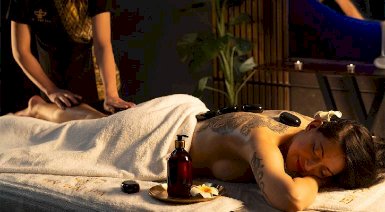 Masaż gorącymi kamieniami - Warszawa Wola (Zen Thai SPA)