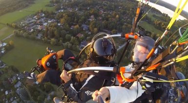 Lot motoparalotnią - Zielona Góra (GREG, 40 minut)