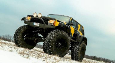 Off Road 4x4 - Łódź (Custom Car Mega Jeep Cherokee XJ)