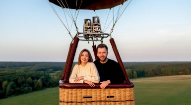 Romantyczny lot balonem we dwoje - Kraków (w tygodniu)