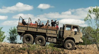 Militarne emocje na pokładzie pojazdu wojskowego - Łódź (plus przejazd wozem strażackim)