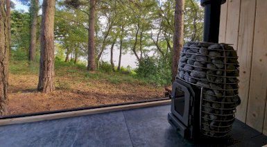 Saunowanie nad jeziorem w Leśnym SPA - 3 godziny (z morsowaniem)