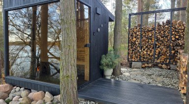 Saunowanie nad jeziorem w Leśnym SPA - 3 godziny