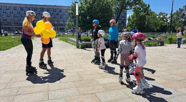 Nauka jazdy na rolkach - Kraków (dla 2 osób)