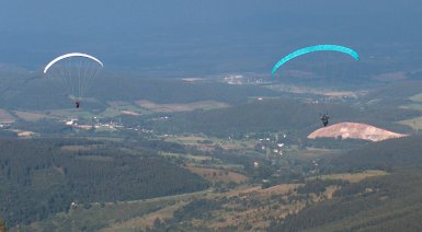 Lot paralotnią we dwoje - Zielona Góra