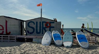 Spływ deską SUP - Hel (2 osoby)