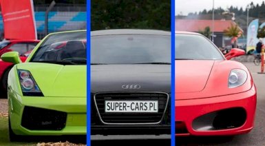 Pojedynek Lamborghini vs. Ferrari F430 vs. Audi R8 - jazda autem sportowym