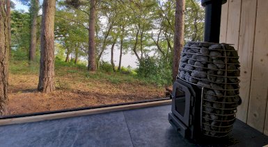 Saunowanie nad jeziorem w Leśnym SPA - prezent na 10 rocznicę ślubu