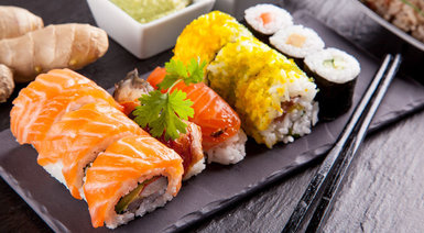 Voucher do restauracji sushi 100 PLN - kolacja dla dwojga